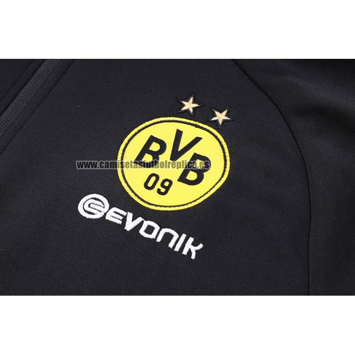 Chandal de Chaqueta del Borussia Dortmund 2023-24 Negro